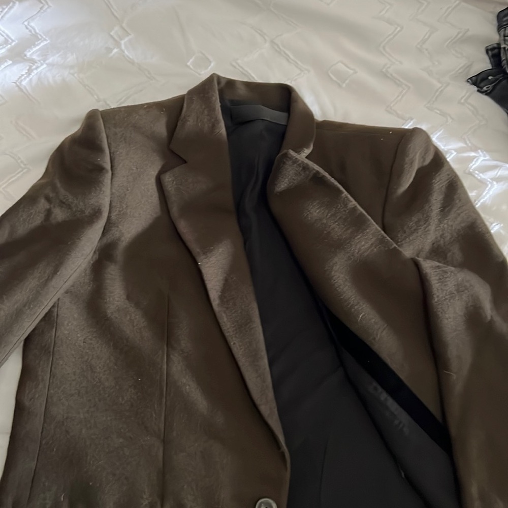 Olive green blazer women’s